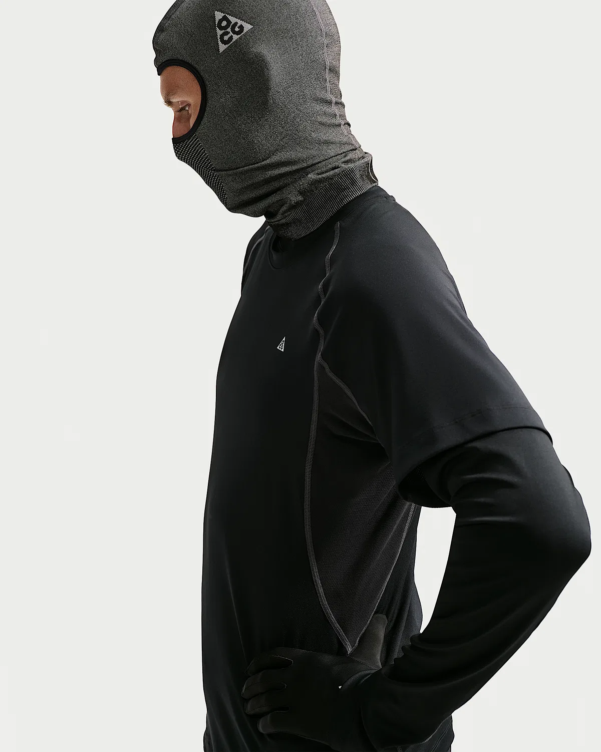 Мужская базовая футболка с коротким рукавом Nike ACG "Wildsee" Dri-FIT, Black/Anthracite/Summit White — фото 3