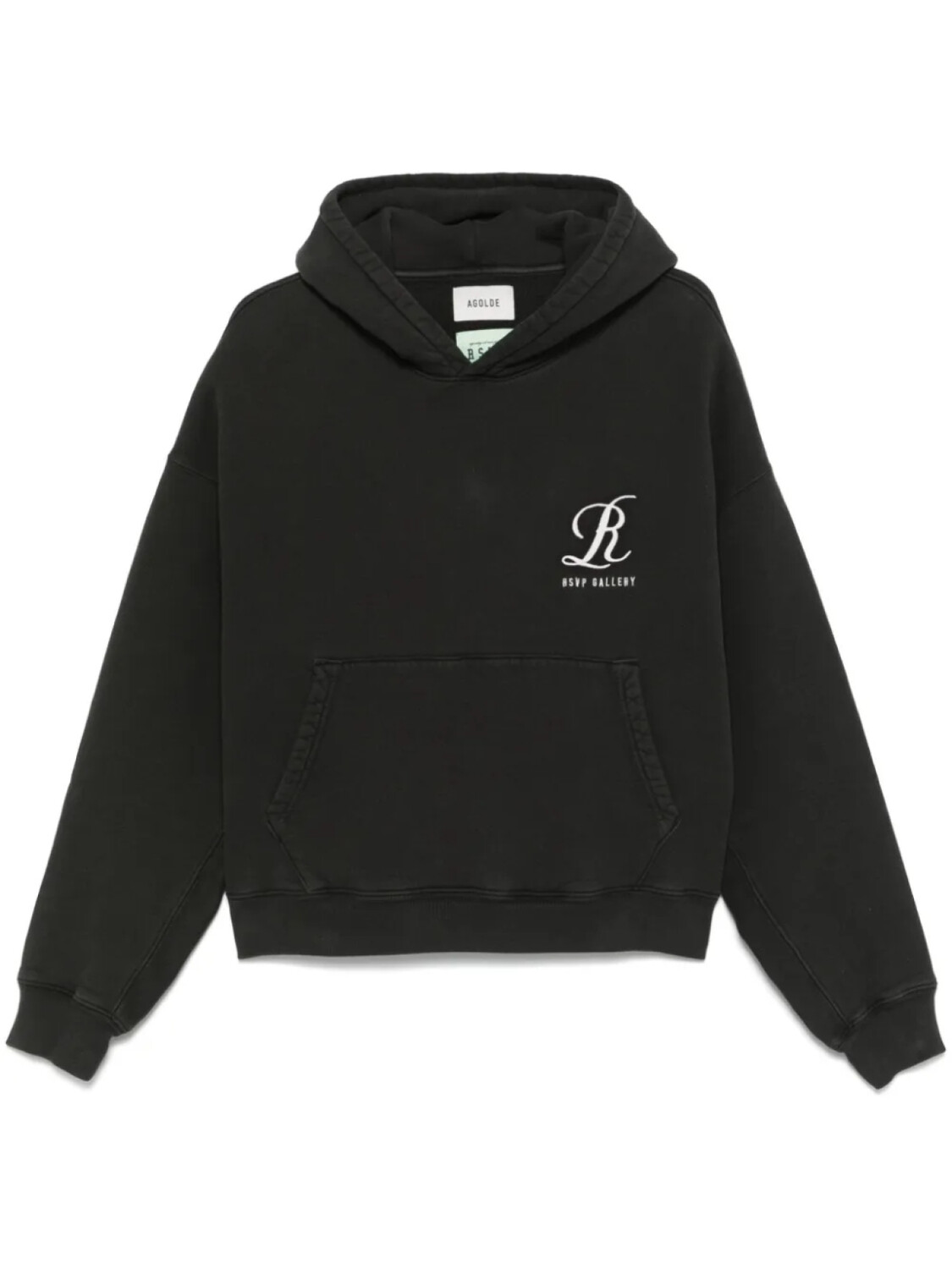 

Толстовка с вышитым логотипом AGOLDE x RSVP Gallery, черный