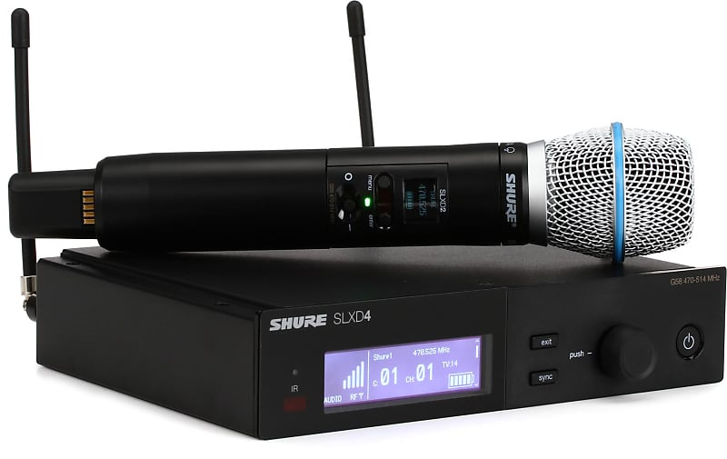 

Микрофон Shure SLXD24/B87A-G58