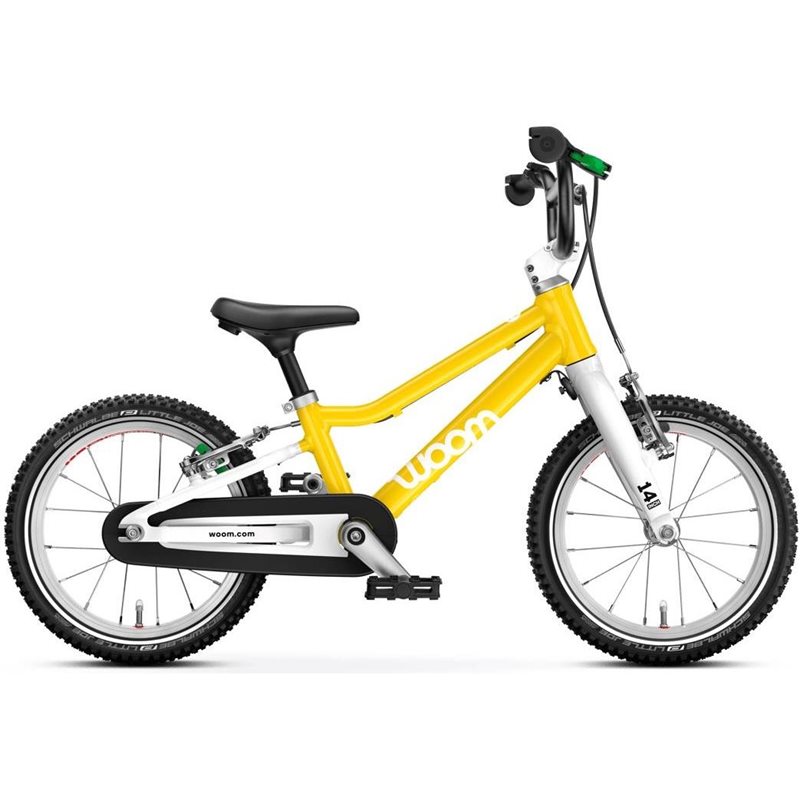 

Детский велосипед Woom Go 2 14" Желтый