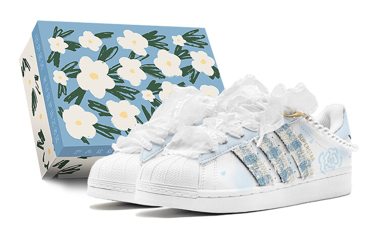 

Adidas originals Superstar Series Обувь для скейтбординга унисекс, Sky Blue