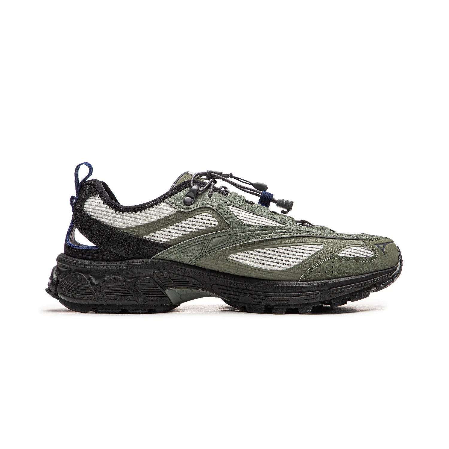 Li-Ning Fuyao 2.0 Trail V3 Cushioning Slip Resistant Abrasion Resistant низкие повседневные кроссовки для бега мужские белые зеленые — фото 3