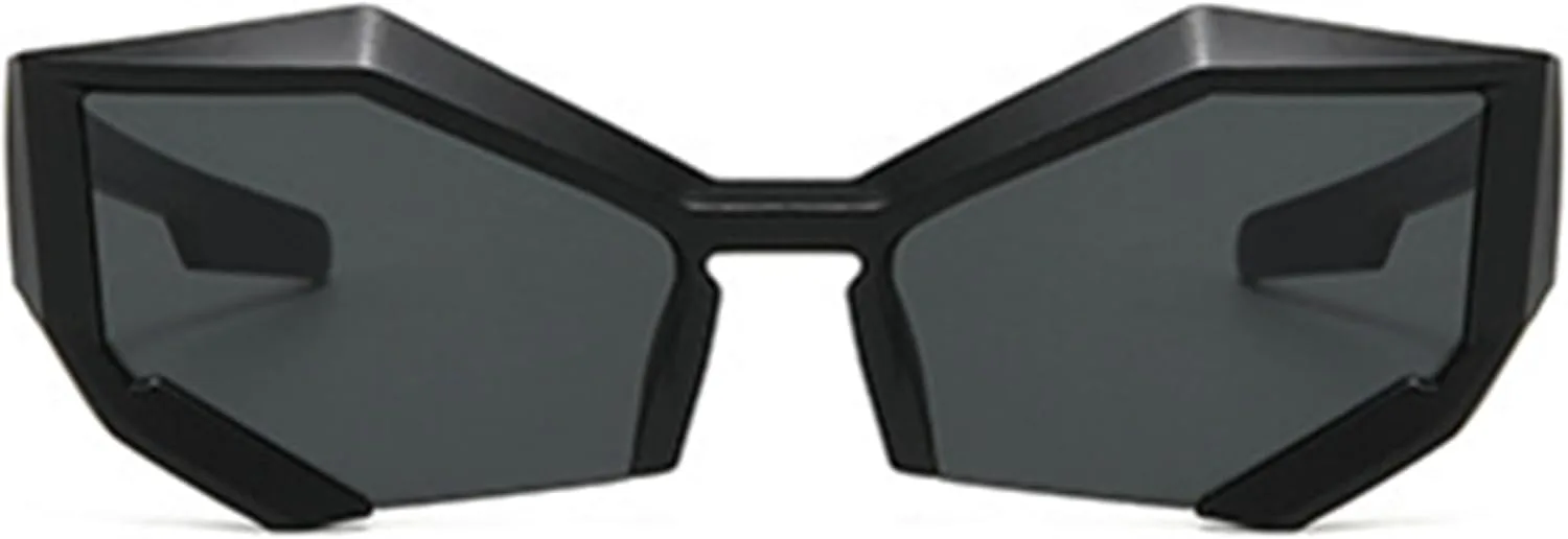 

футуристические солнцезащитные очки в стиле киберпанк для женщин и мужчин, с зеркальными линзами, для костюмированных вечеринок и клубов bullabulling, C1