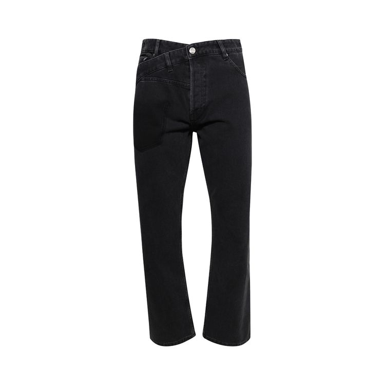 

Джинсы BLUEMARBLE Twisted Seam Trompe L'Oeil Jeans 'Black', черный
