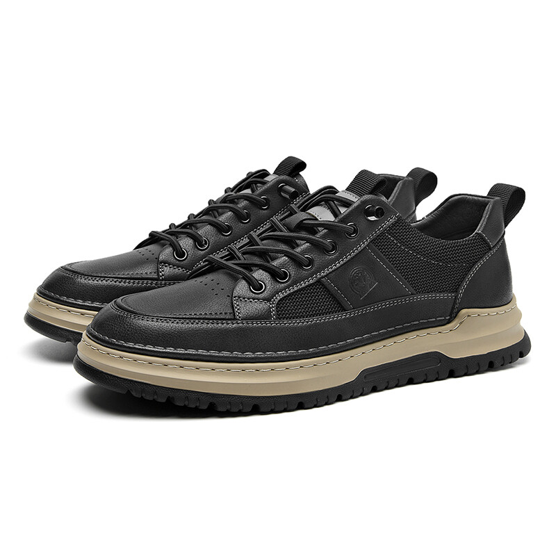 

Кроссовки мужские Lifestyle Shoes Men Low-Top Septwolves, черный