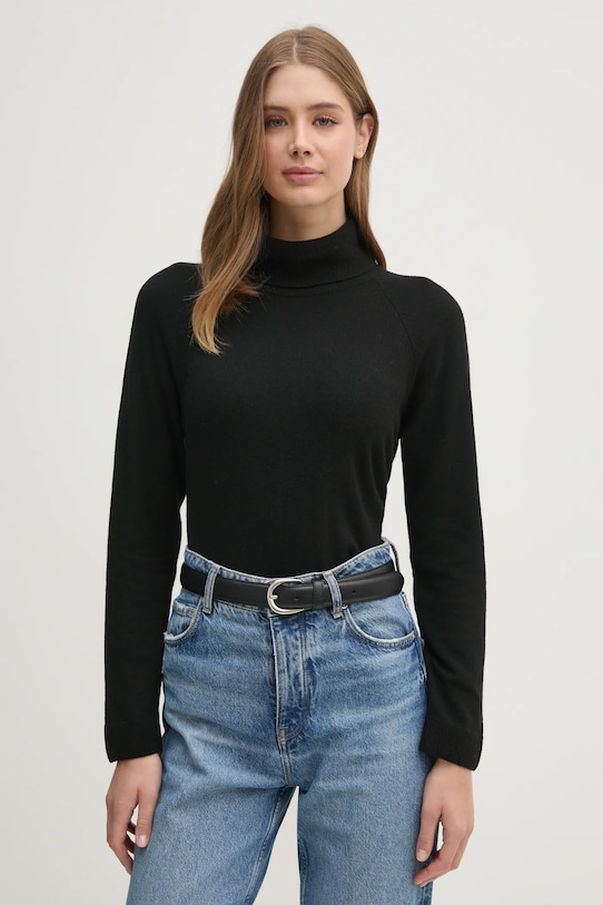 

Свитер с добавлением шерсти United Colors Of Benetton, черный