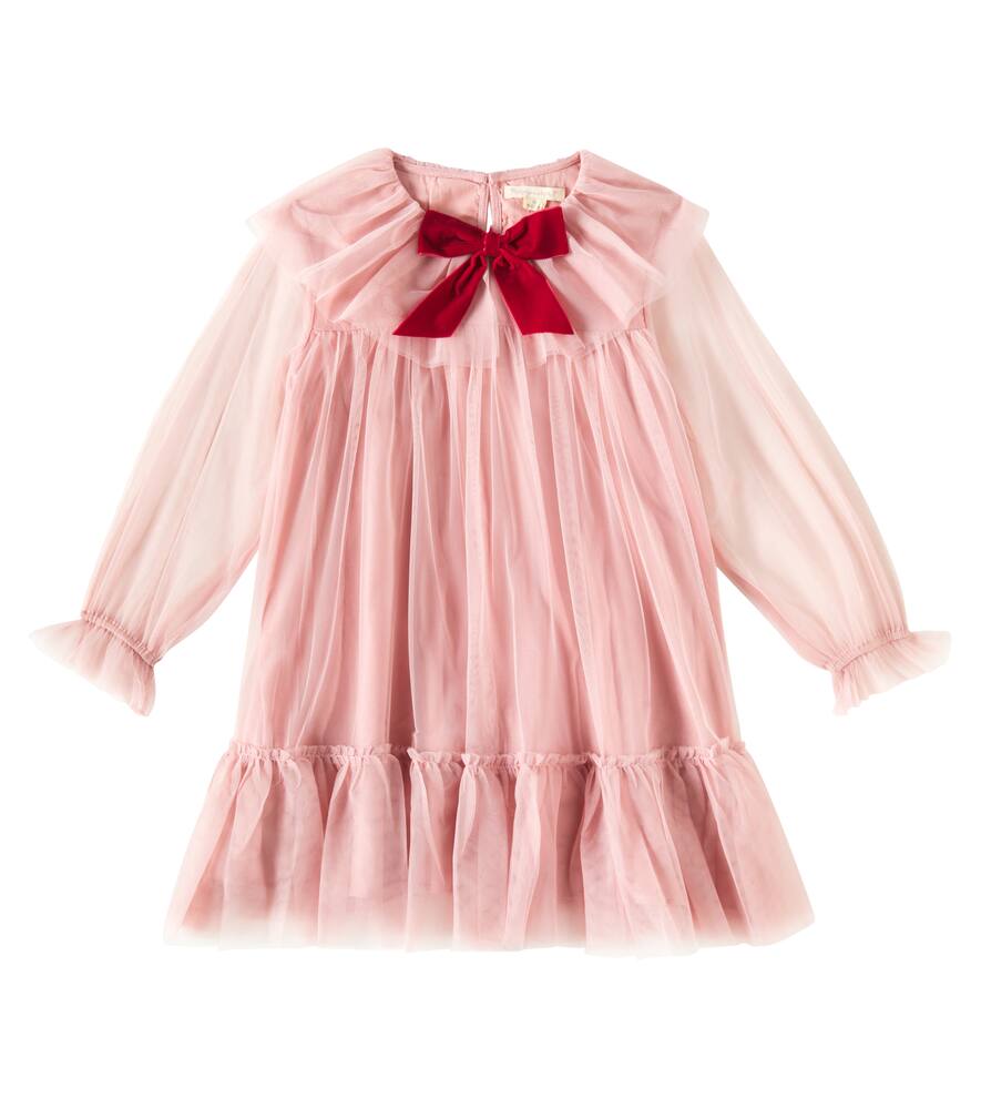 

Тюлевое платье с бантиком Konges Sløjd, Mellow Rose