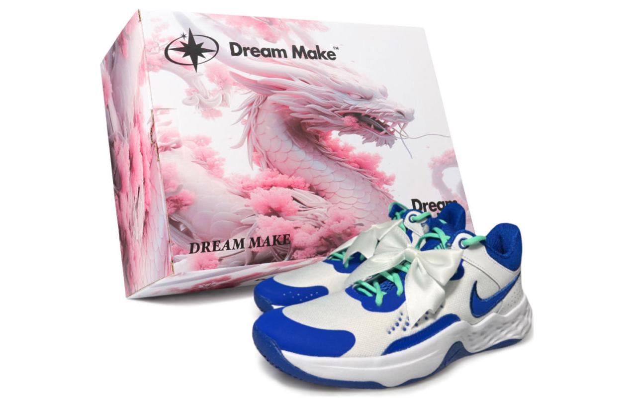 

Nike Флай Бай Мид 3 противоскользящие износостойкие баскетбольные кроссовки мид-топ мужские синие, цвет Blue