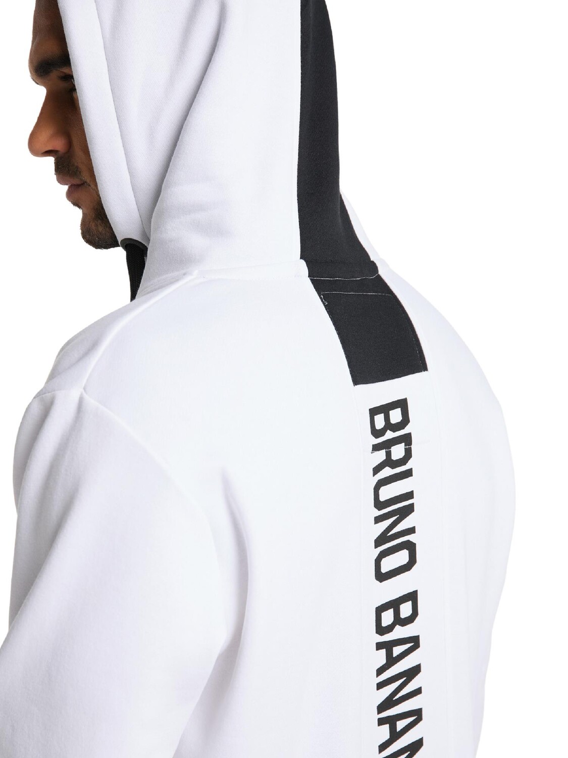 

Толстовка Bruno Banani Hoodie ohne Reißverschluss HOWARD, белый