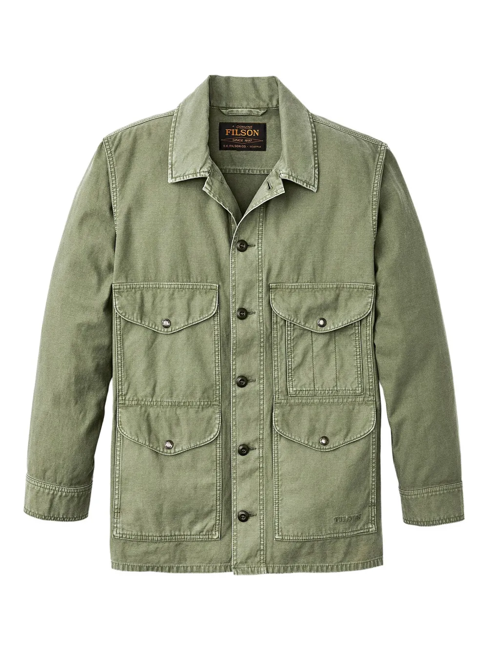 

Куртка с двумя карманами Filson, зеленый