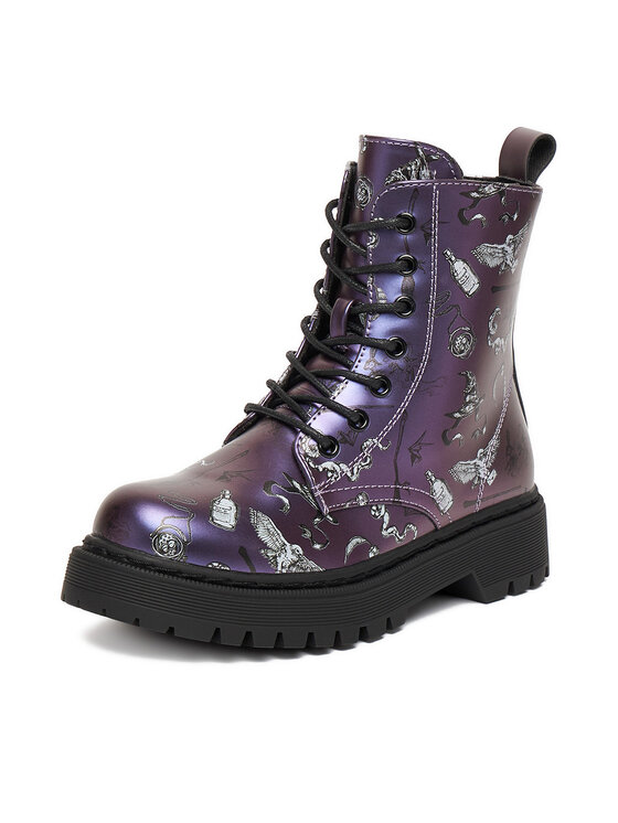 Туфли на шнуровке CEO-CS-AW25-348WBHP Harry Potter, фиолетовый — фото 3