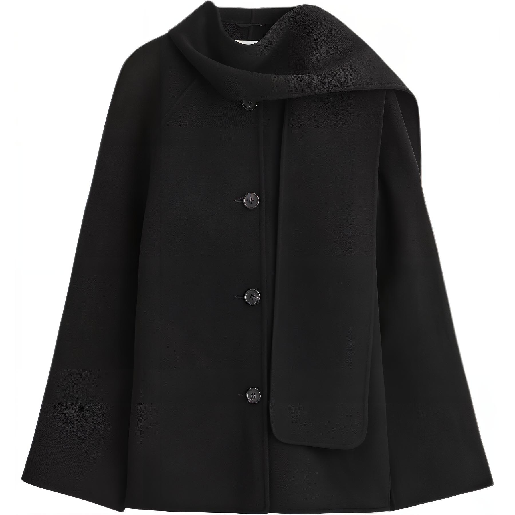 

COS Куртка женская черная, Black