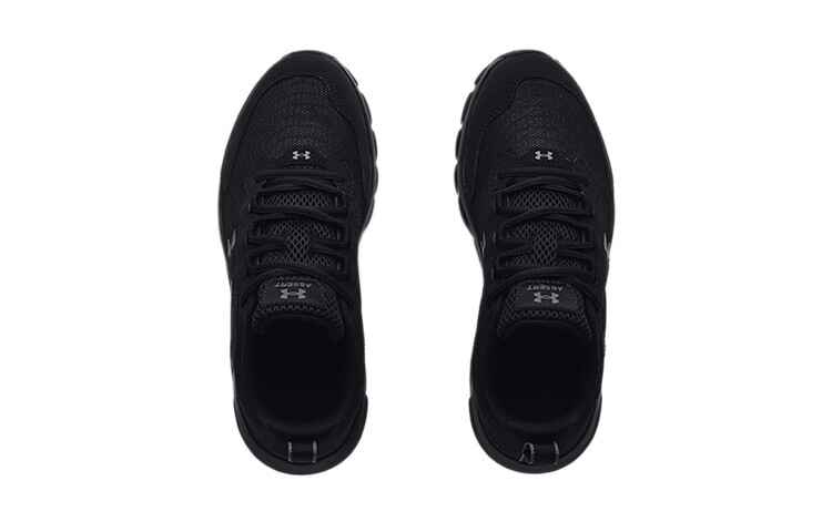 Кроссовки детские Assert GS Low-top черные Under Armour — фото 2
