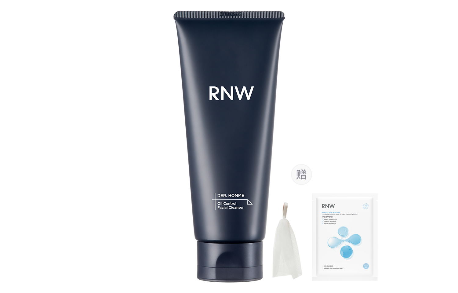 

Мужская пенка для умывания глубокого очищения и контроля жира RNW