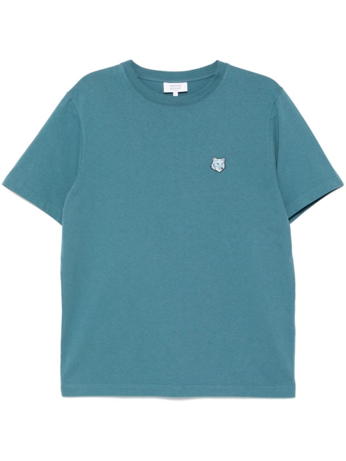 

Футболка с нашивкой Maison Kitsuné, синий