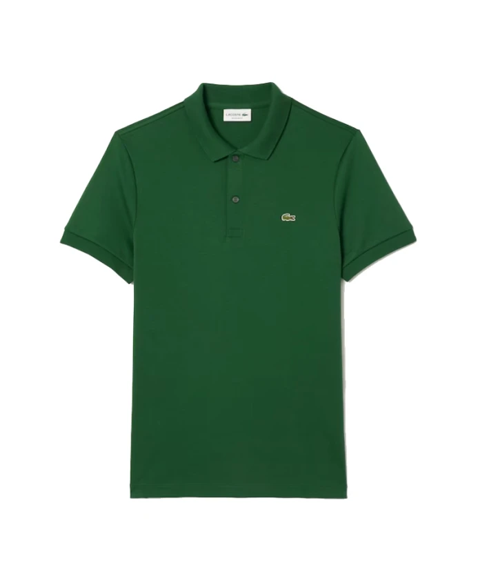 

Зеленая рубашка поло, стандартный крой Lacoste, зеленый