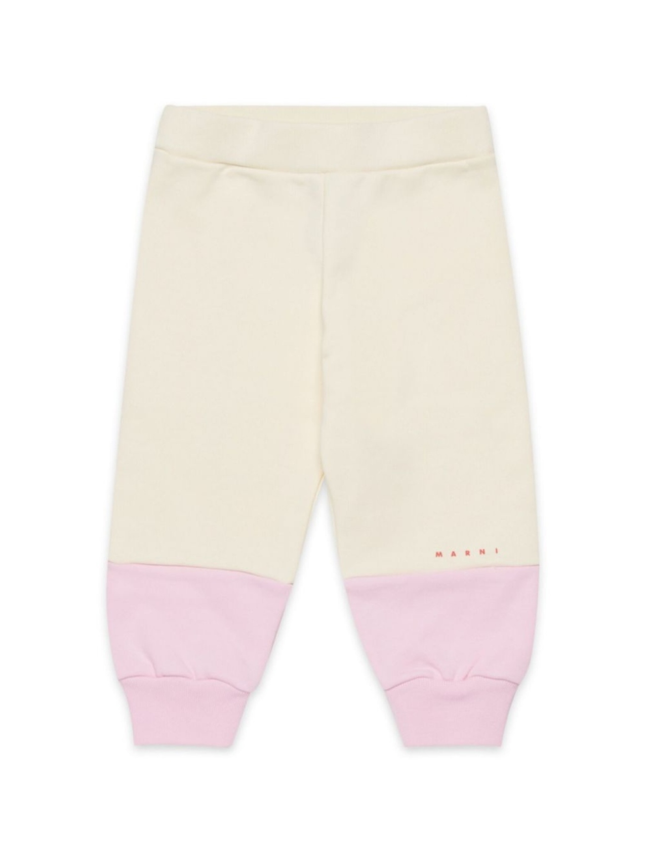 

Marni Kids спортивные брюки с логотипом, нейтральный