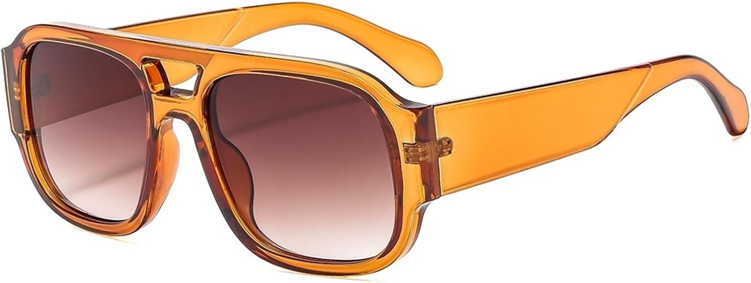 

Мужские солнцезащитные очки с крупной оправой для активного отдыха на природе, для отпуска, женские солнцезащитные очки для поездок на работу и шопинга Generic, Orange