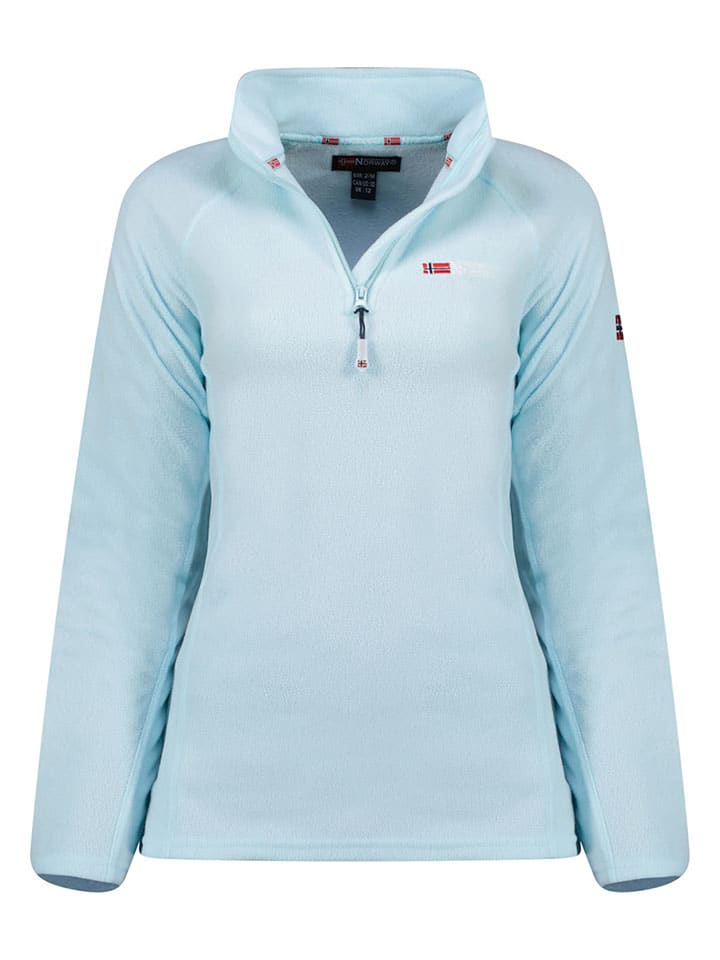 

Флисовый свитер Geographical Norway, светло-синий