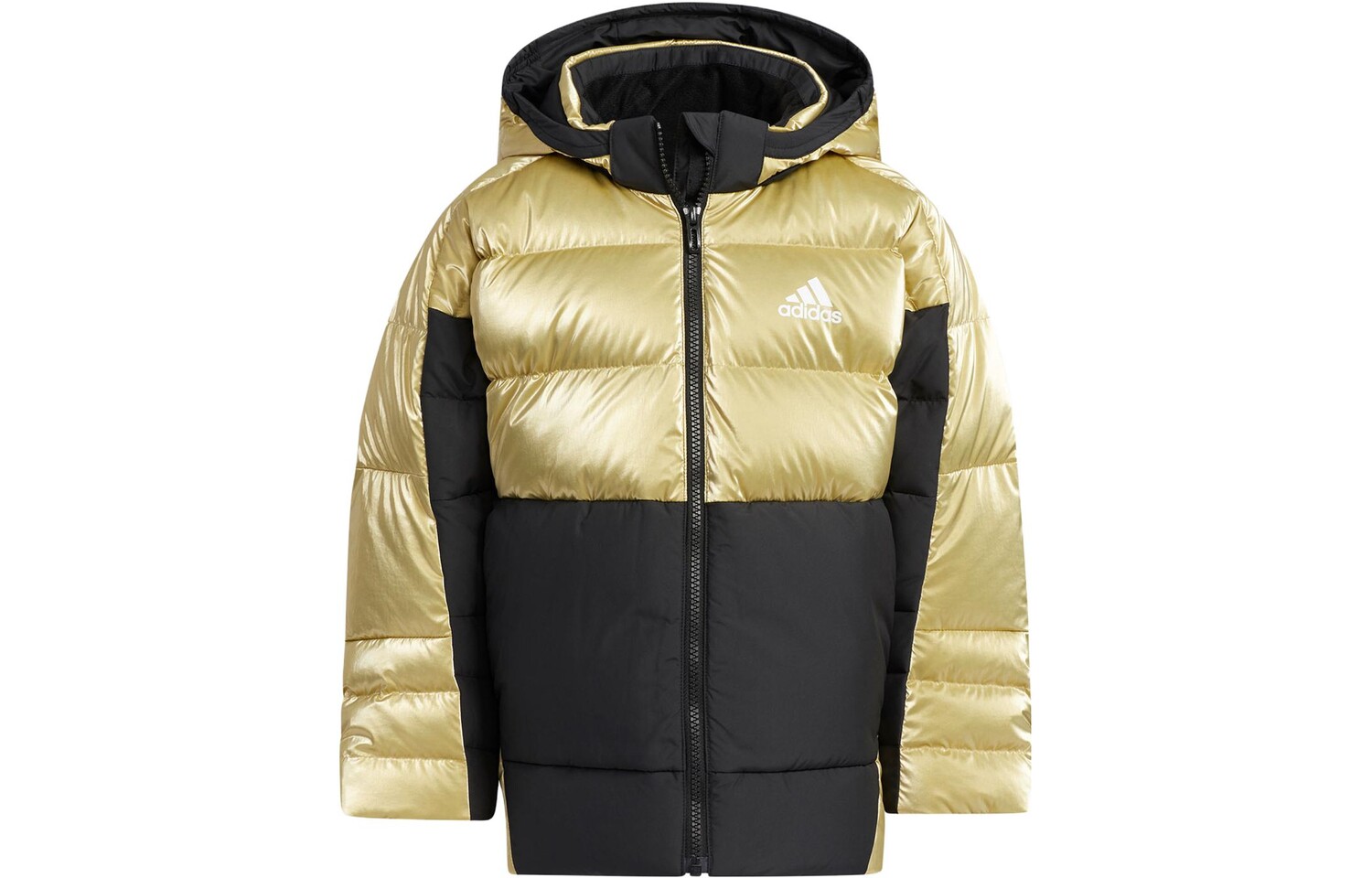 

Пуховики/жилеты Adidas, черный/золотой
