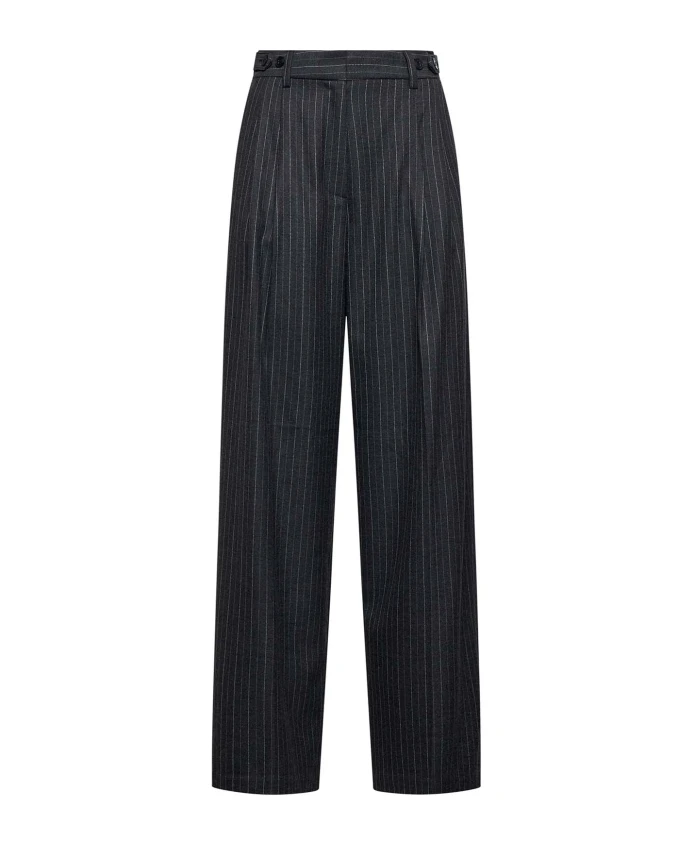 

Широкие брюки с тонкими полосками Silvian Heach, серый