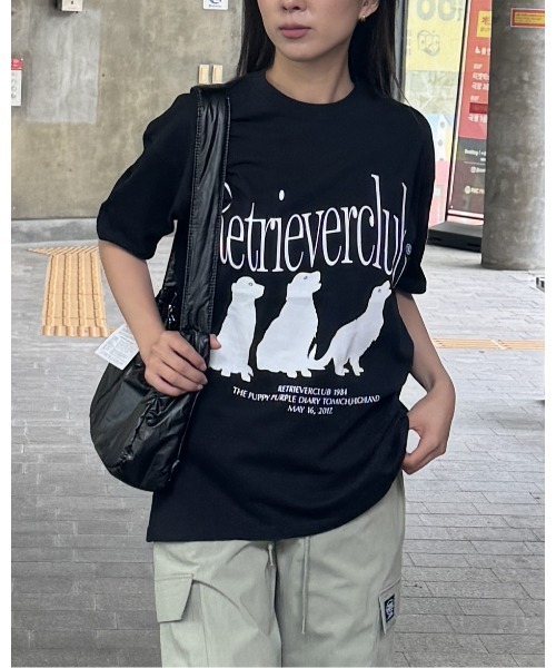 

[УНИСЕКС] Футболка Retriever Club/Silhouette, черный