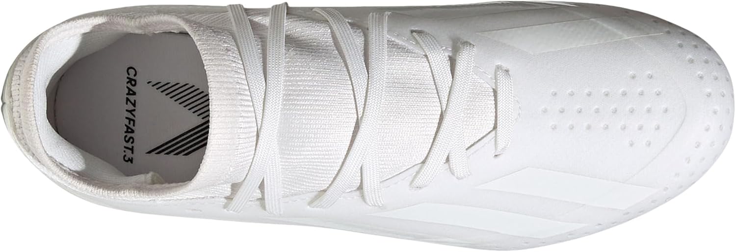 Детские кроссовки Adidas X Crazyfast.3 для твердого грунта (унисекс), белый — фото 3