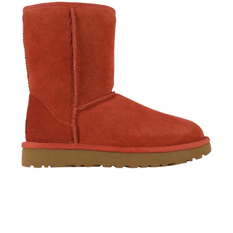 

Кроссовки UGG Wmns Classic Short II Terracotta, красный