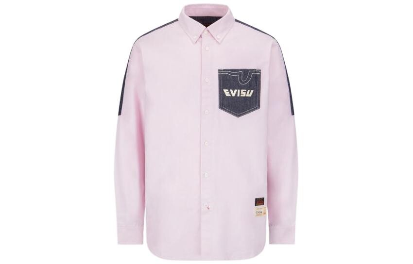 

Рубашка мужская Evisu, розовый