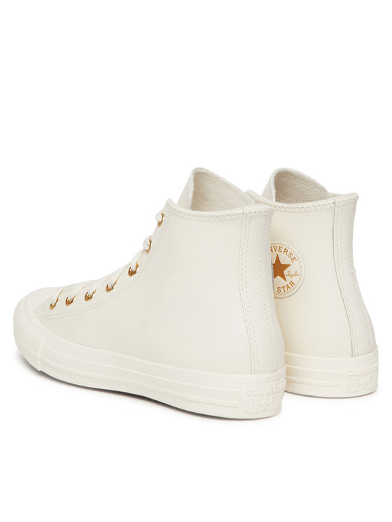 Тканевые кроссовки Chuck Taylor All Star Gold Luxe A10709C Converse, бежевый — фото 3