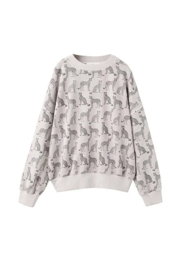 Детская толстовка Mango Kids, Lichtgrijs