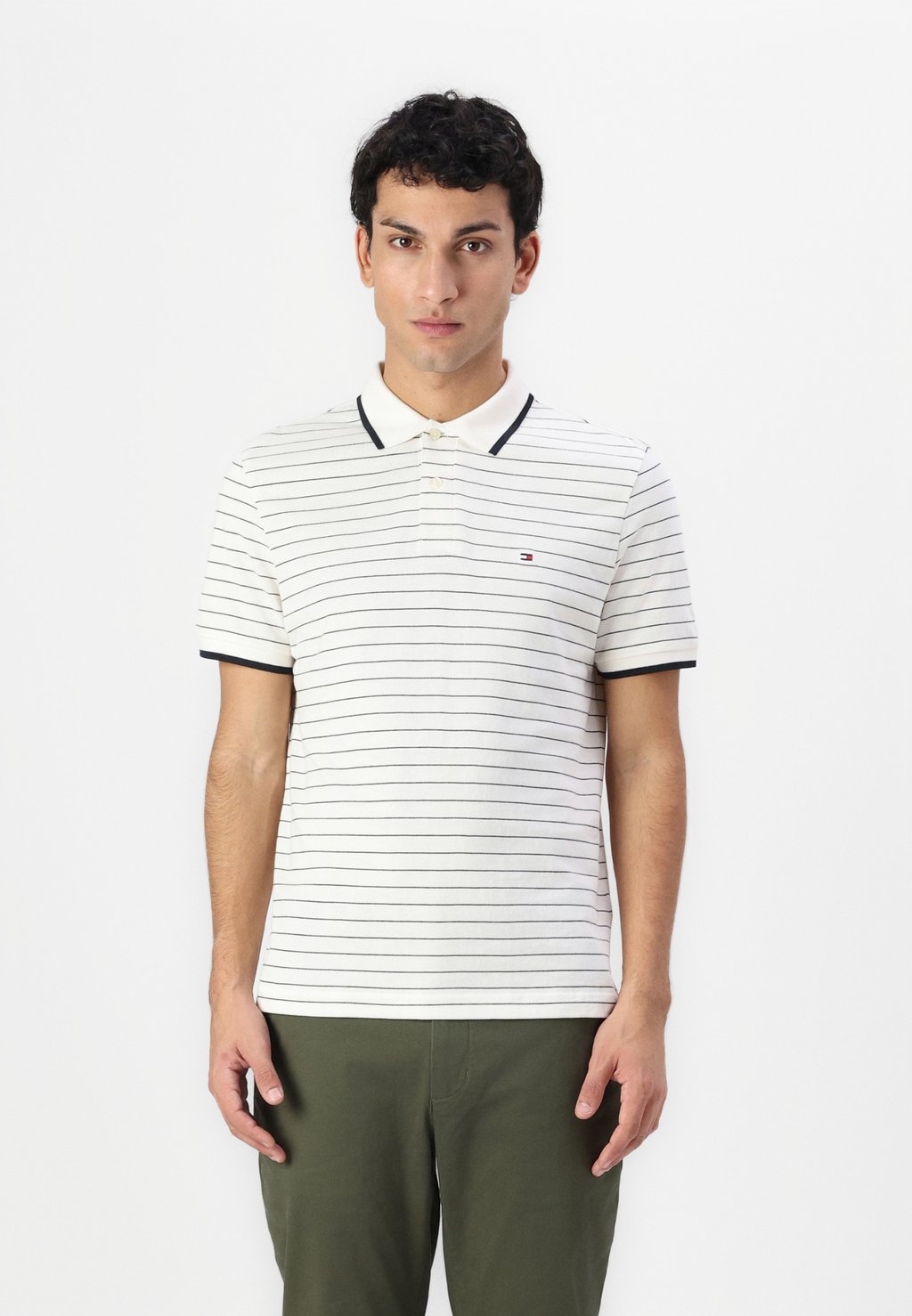 

Поло Tommy Hilfiger, белый