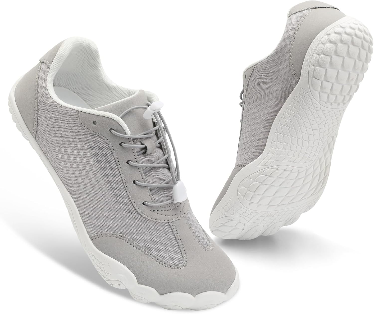 

Походные кроссовки XIHALOOK для женщин и мужчин, босоножки с широкой носочной частью, минималистичные, для пляжа, плавания, реки, бассейна, озера, серфинга и тренировок, светло-серый