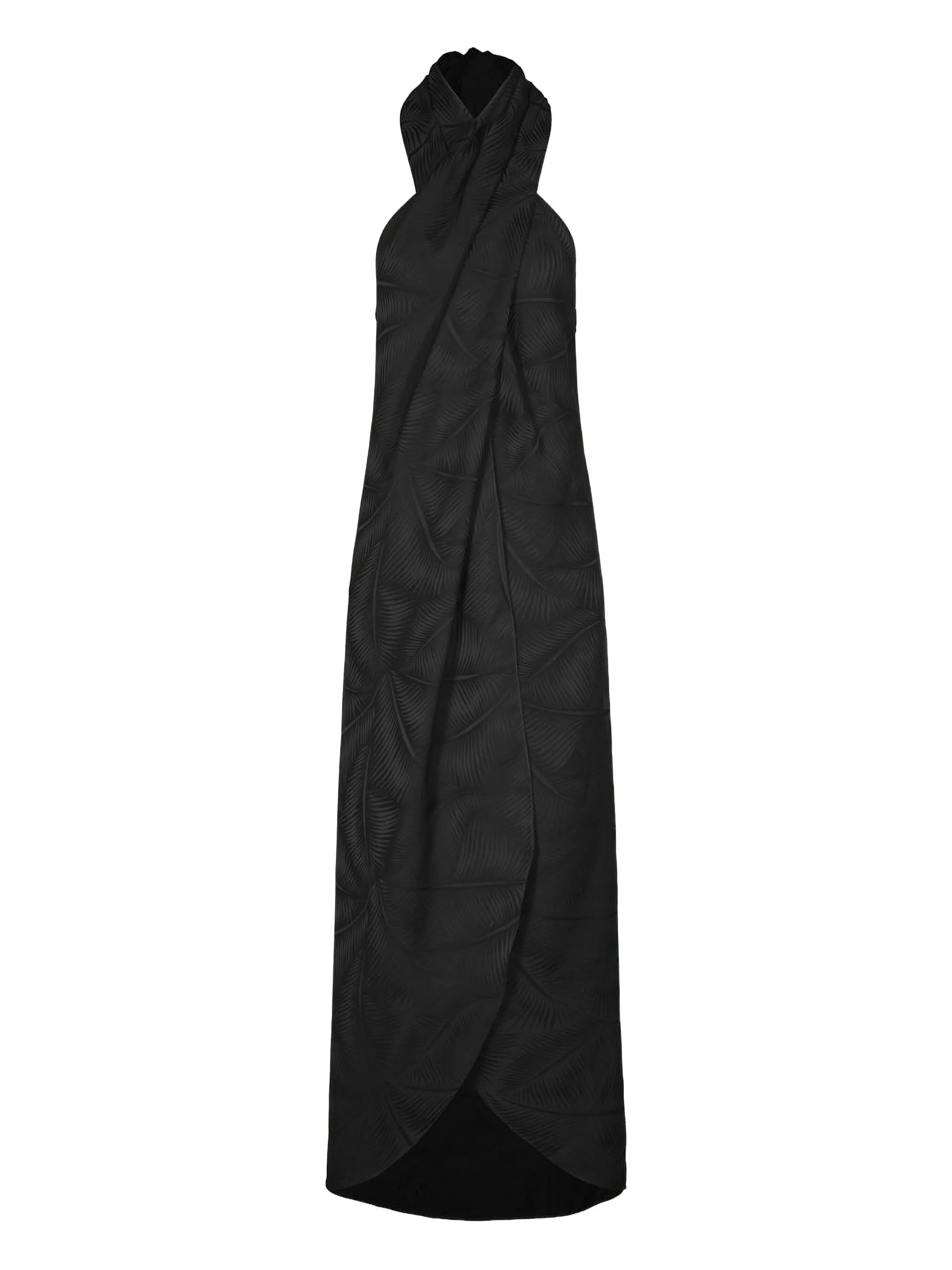 

Жаккардовое платье Silent Water Johanna Ortiz, черный