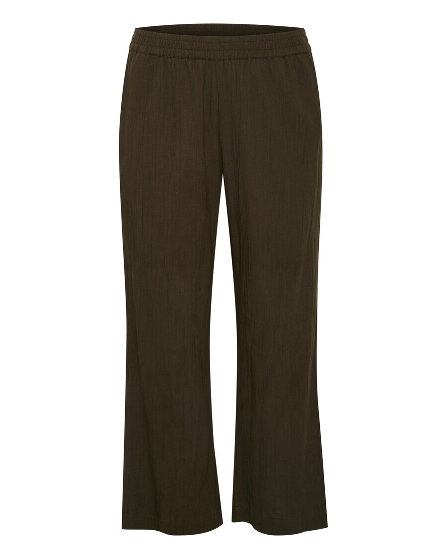 

Тканевые брюки KAFFE CURVE Loose fit Pants Paula, хаки