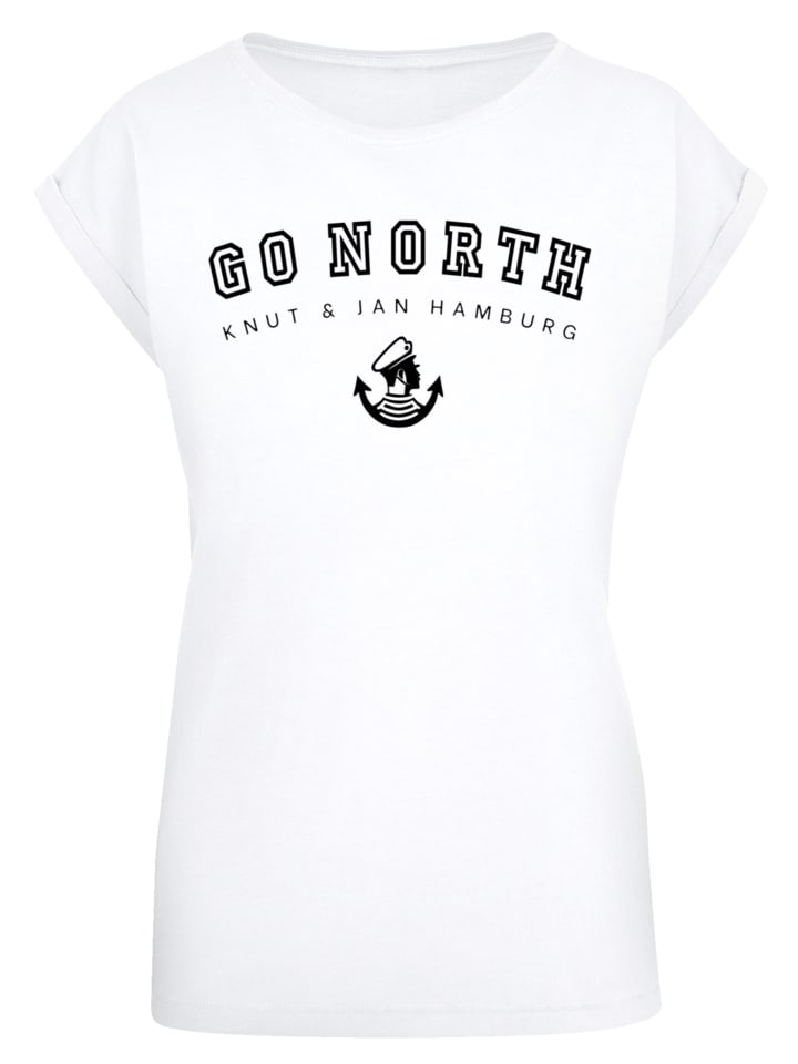 

Футболка Go North Knut & Jan Hamburg белого цвета F4NT4STIC, Белый, Футболка Go North Knut & Jan Hamburg белого цвета F4NT4STIC