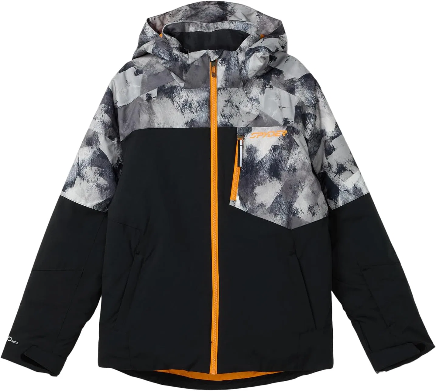 Куртка для мальчиков Spyder, Black/Lime