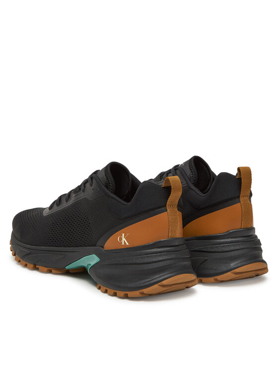 Кроссовки Hike Runner Tech Knit YM0YM01284 Calvin Klein Jeans, черный — фото 3
