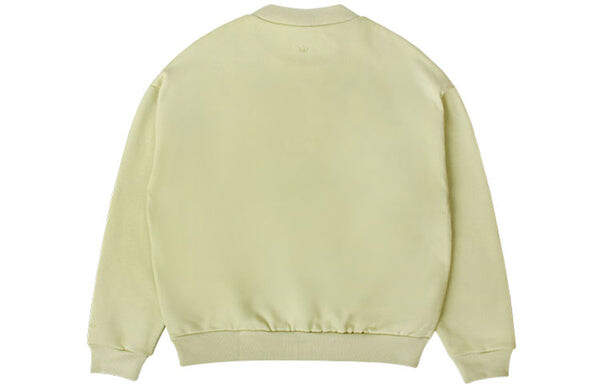 Толстовка Men's adidas x Fear of God Crossover Alphabet Logo Round Neck Pullover Autumn Green, зеленый — фото 2