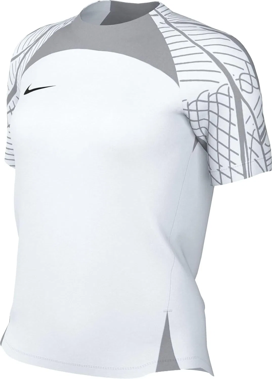 Футболка Nike Dri-FIT Strike23, белый/серый/черный