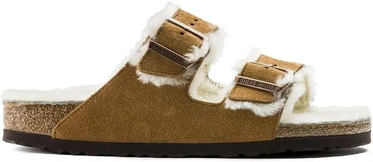 Сандалии кожаные Birkenstock, коричневый
