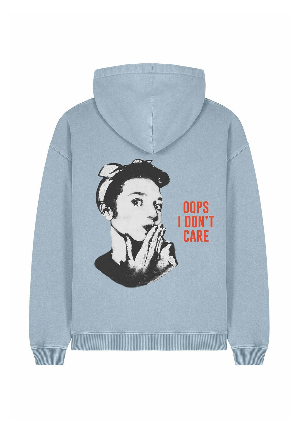 

Толстовка OOPS I DONT CARE UNISEX VINTAGE - Hoodie Mira Paris, темно-синий