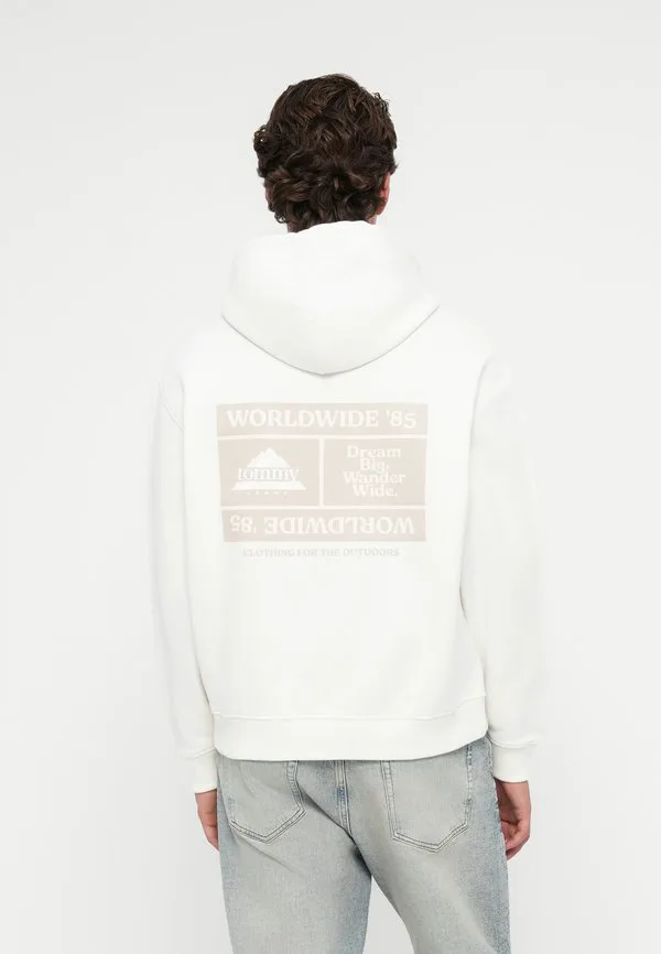 

Толстовка на молнии с графическим принтом на спине, свободного кроя, из махровой ткани. Tommy Jeans, Ecru, Бежевый, Толстовка на молнии с графическим принтом на спине, свободного кроя, из махровой ткани. Tommy Jeans, Ecru