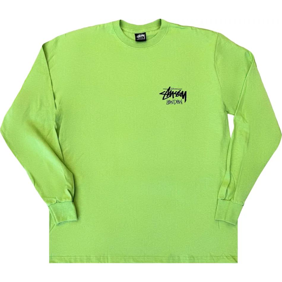 

Толстовка Stock London L/S Stussy, зеленый