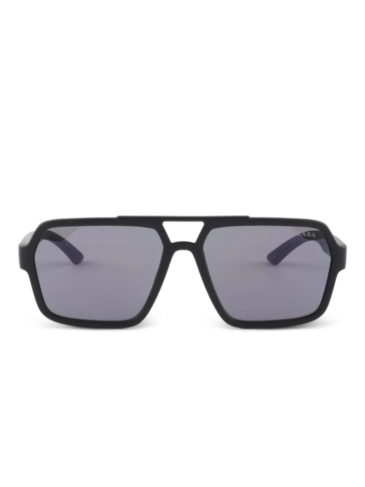 

Prada Eyewear солнцезащитные очки Linea Rossa, черный
