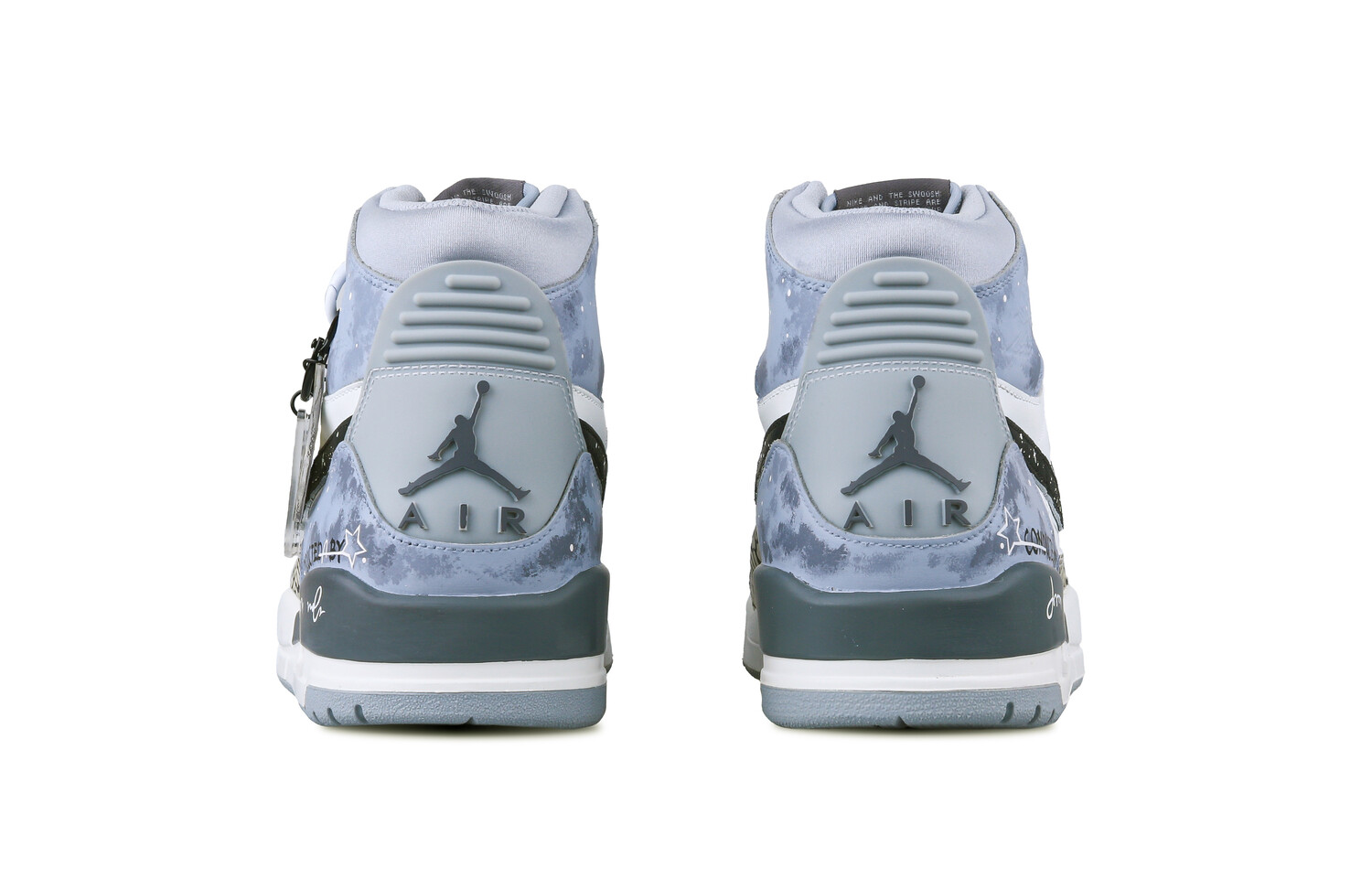 Мужские баскетбольные кроссовки Jordan Legacy 312 Vintage, Space Walk Gray — фото 3