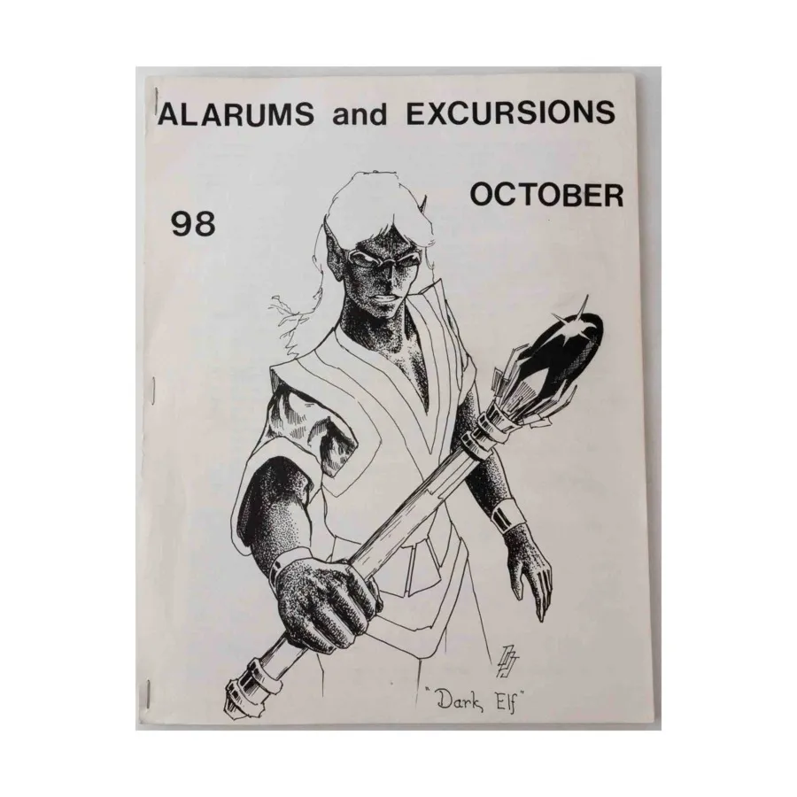 

Журнал #98 "Ouroborus, From Under the Moat, Dreams", Alarums & Excursions