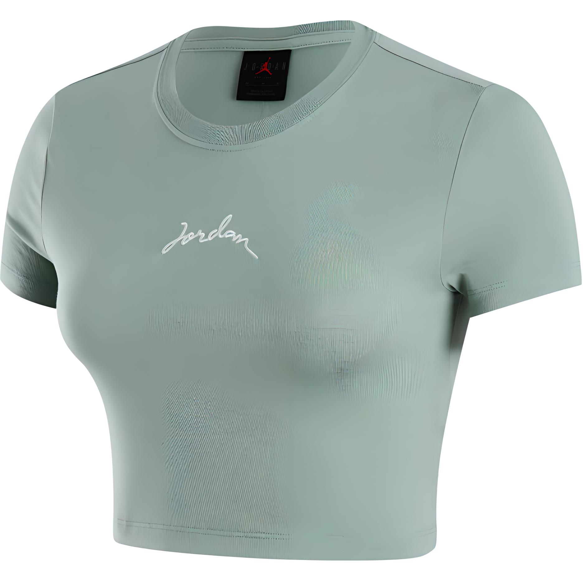 Футболка SS24 Women's Smoke Gray Jade With Slight Green Jordan, зеленый — фото 3