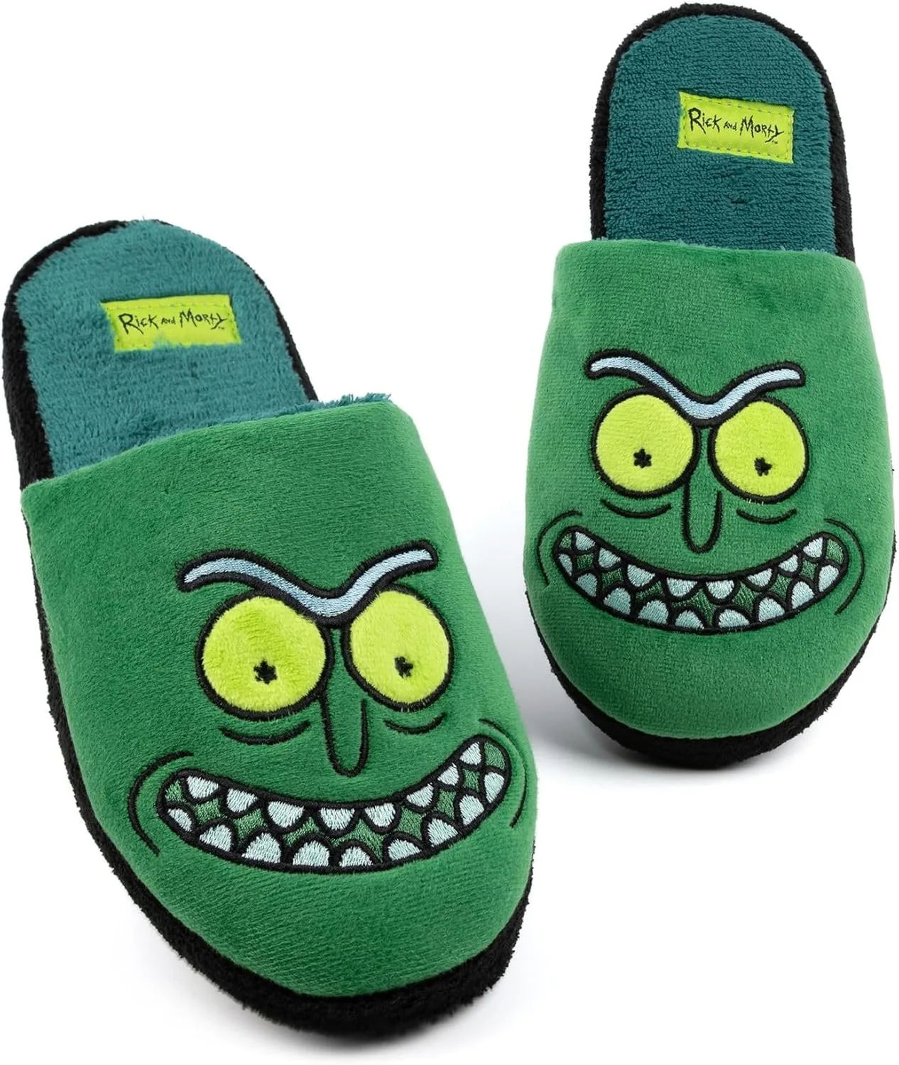 Мужские тапочки "Рик и Морти Пикл Рик Грин Хаус" для взрослых Rick And Morty, зеленый