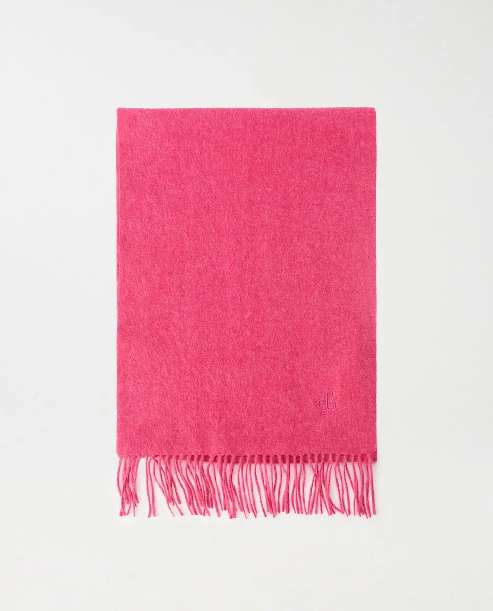 

Женский розовый шарф с бахромой Salsa Jeans